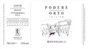 Podere Orto, Rosso 2016